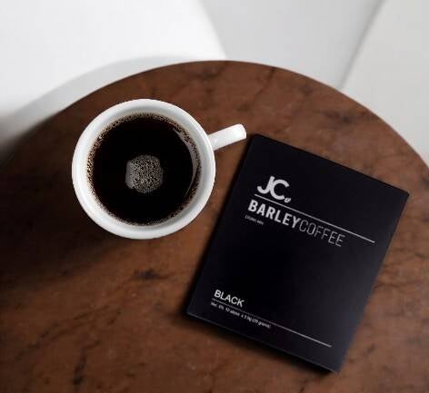 JC barley coffee black for smooth roasted taste