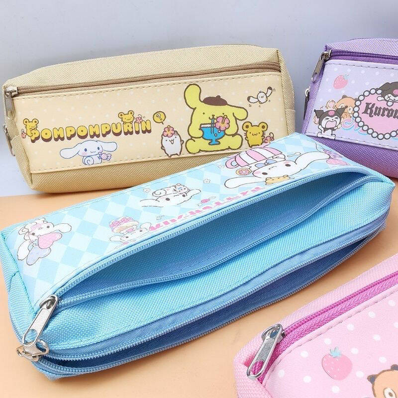 Cinnamoroll inspired pencil pouch for kids and teens