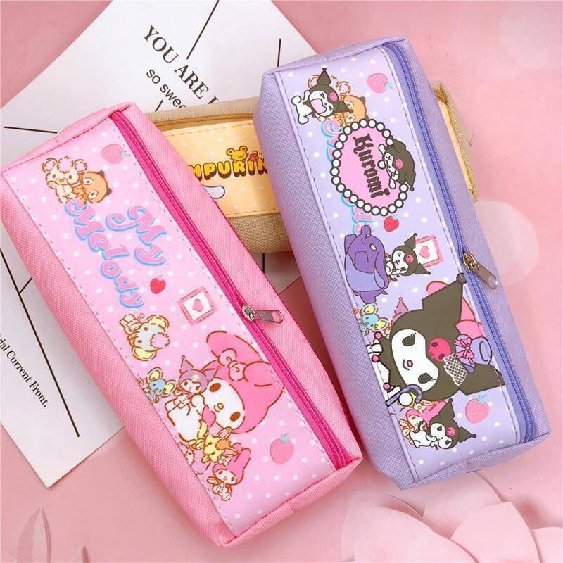 My Melody style cartoon pencil case for girls