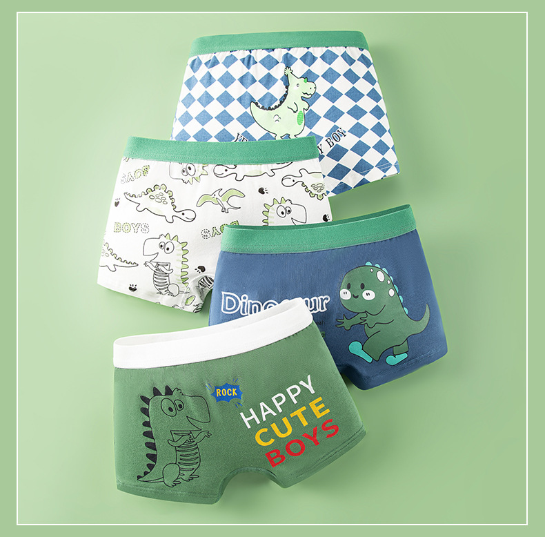 Breathable summer boxer briefs for active boys