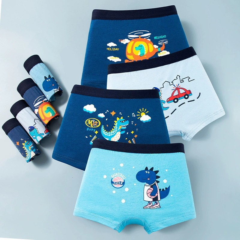 Soft cotton boys underpants for everyday wear