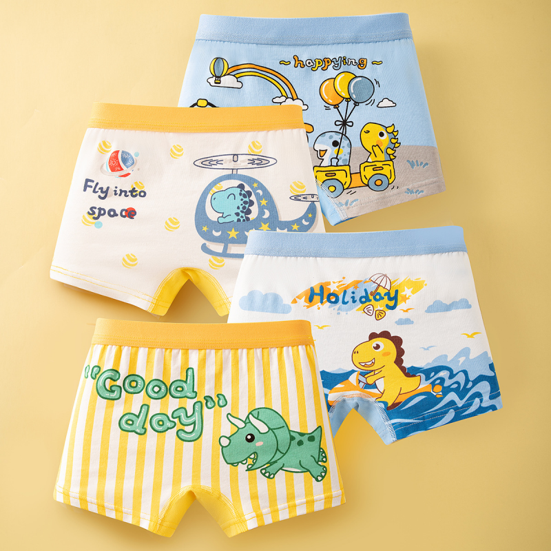 Cotton boxer briefs for boys toddler to preteen