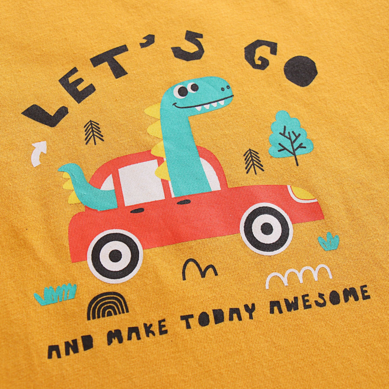 Breathable cotton T-shirt for boys everyday wear