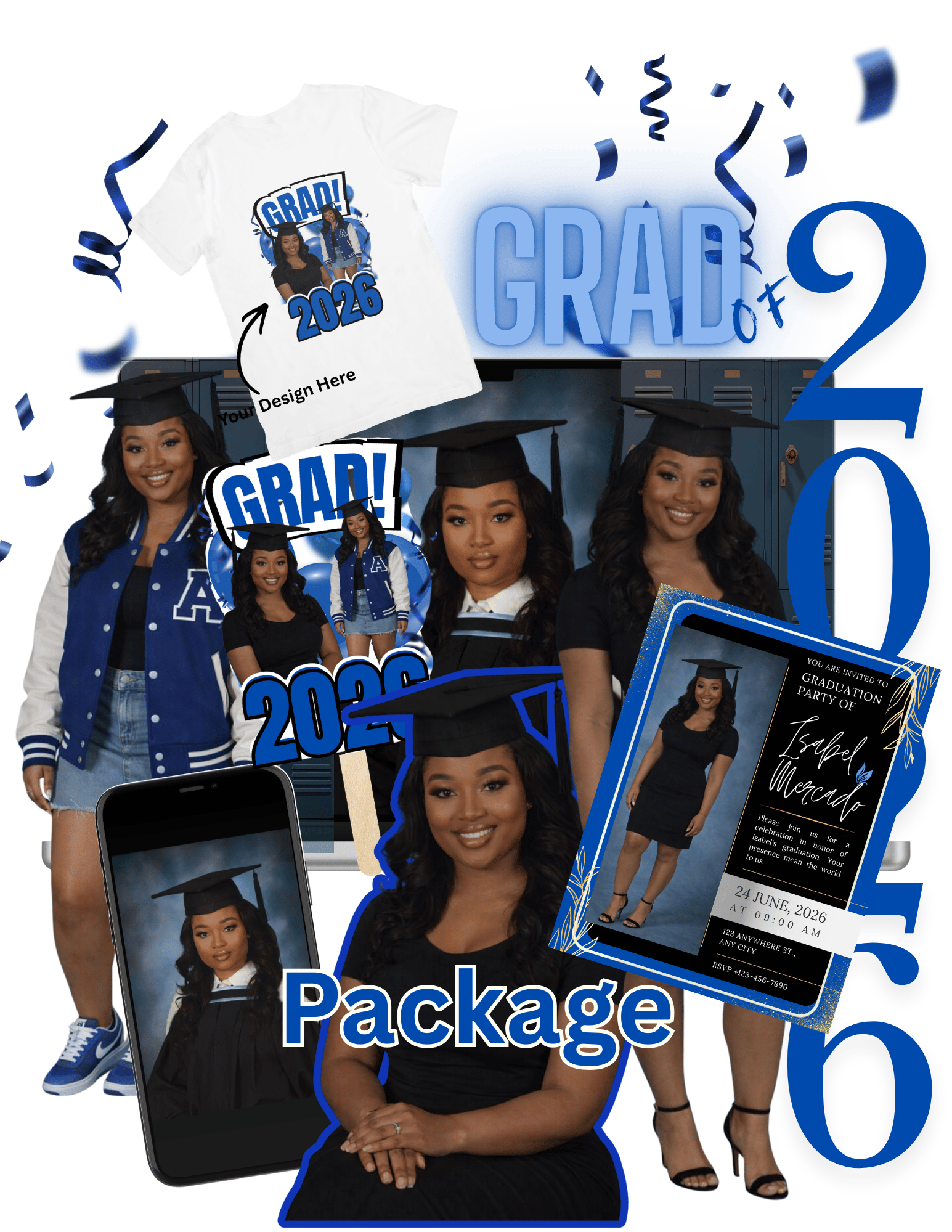 Grad (Customized) Package - Payhip