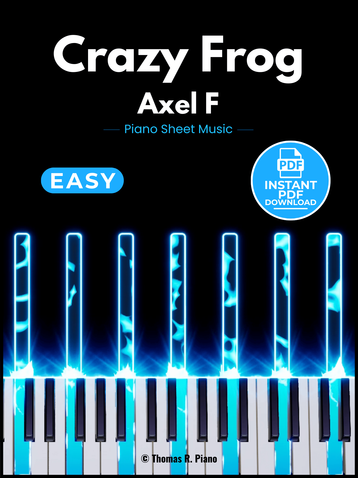 Axel F Mathot Axel F Keyboard Notes