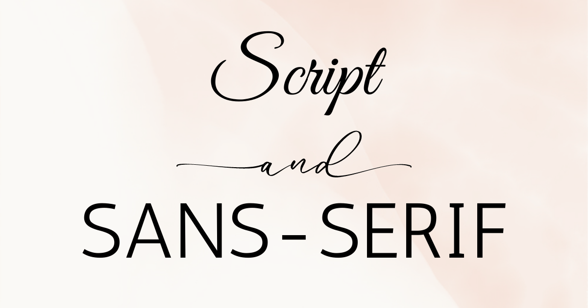 What Canva Fonts Go Together