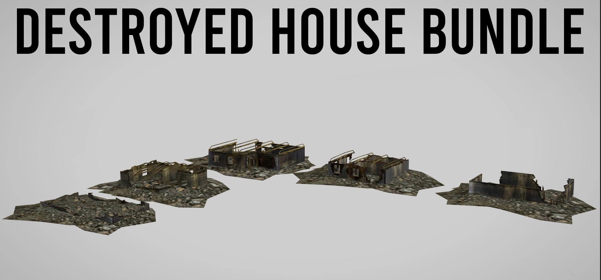 Destroyed House Asset Pack - Payhip