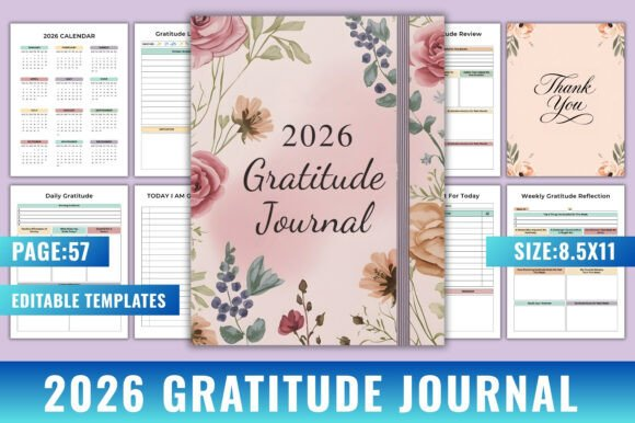 2026 Gratitude Journal