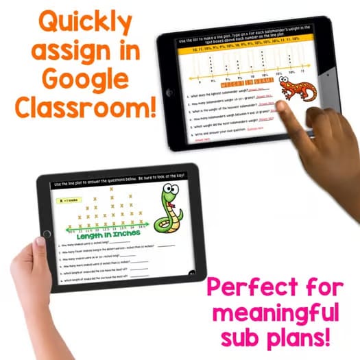 Graphing Worksheets: Bar Graphs Picture Graphs Line Plots Math Anchor Charts