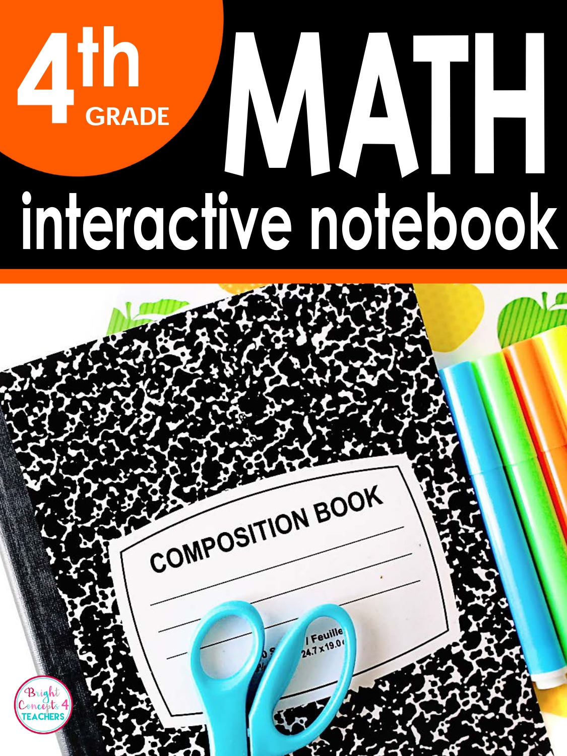 4th Grade Math Interactive Notebook {Common Core Aligned}