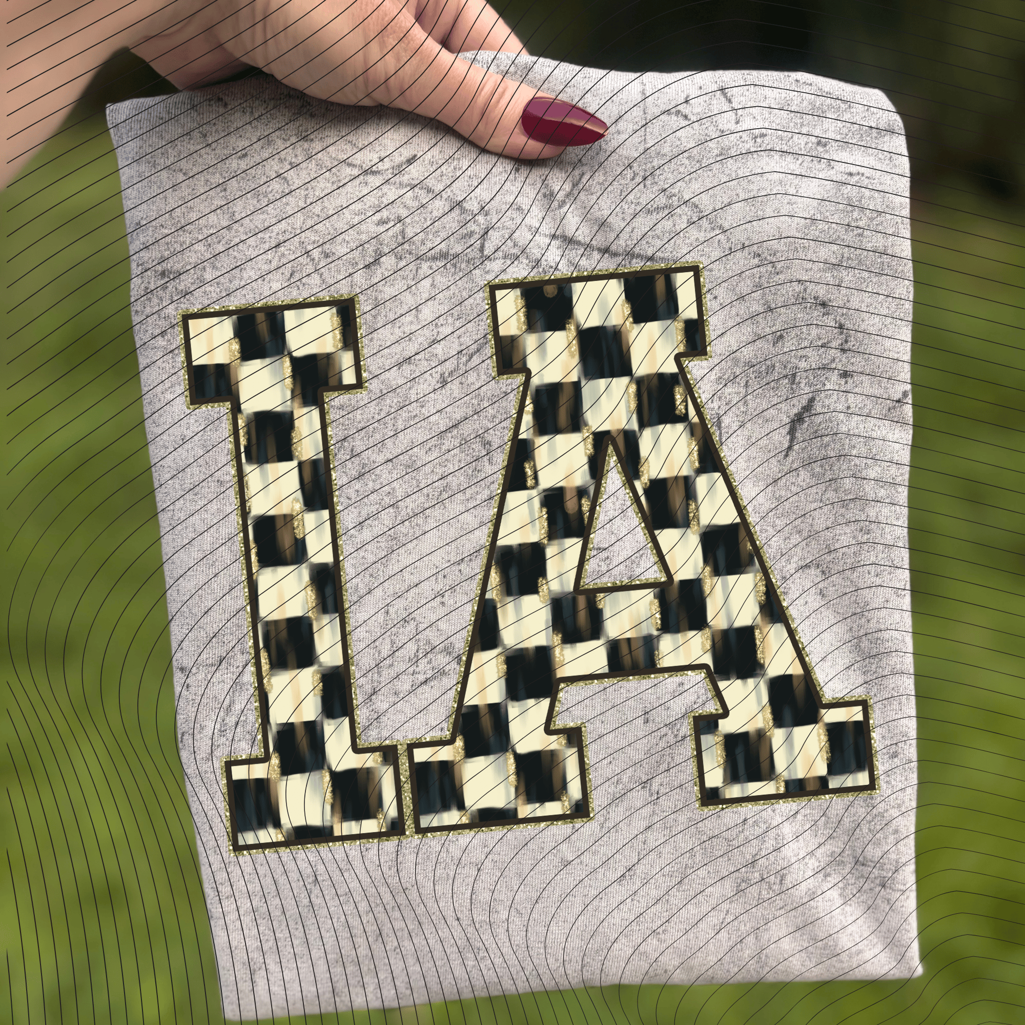 Louisiana checkered state PNG - Payhip