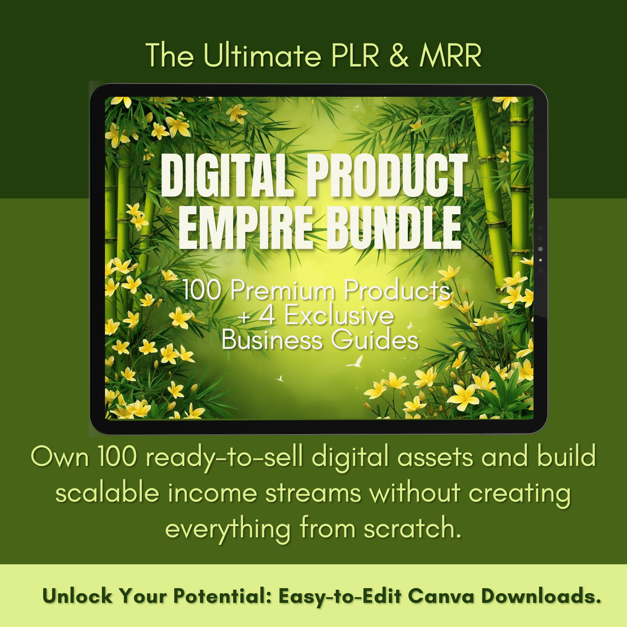 🚀 The Ultimate PLR & MRR Digital Product Empire Bundle - Payhip