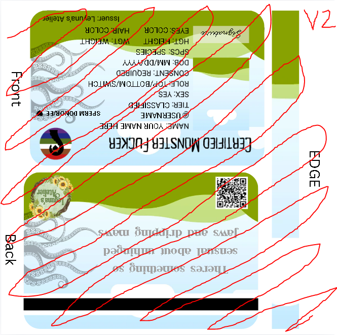 [FREE] Certified Monster F*cker Permit