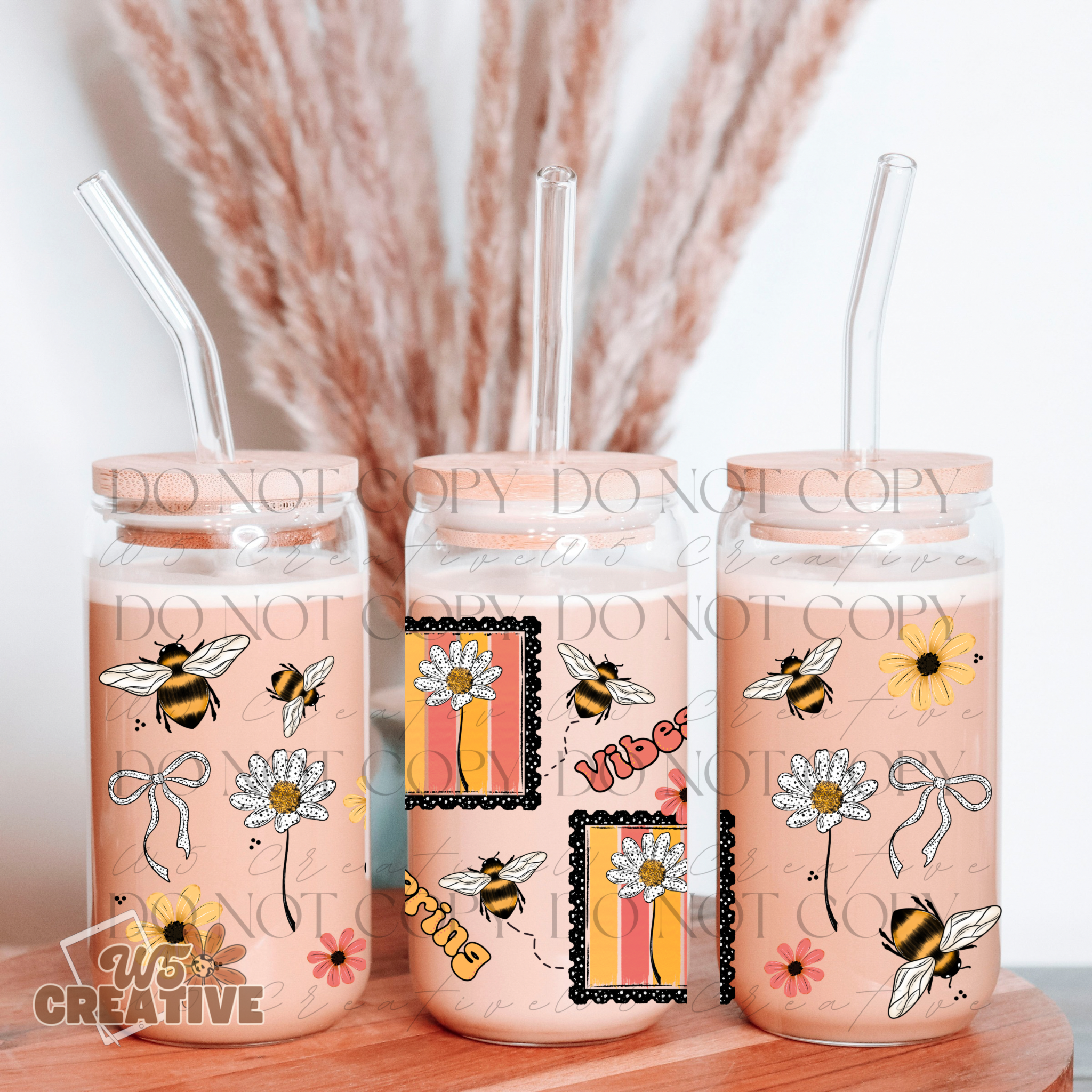 Spring Vibes 16oz Cup Wrap - Payhip