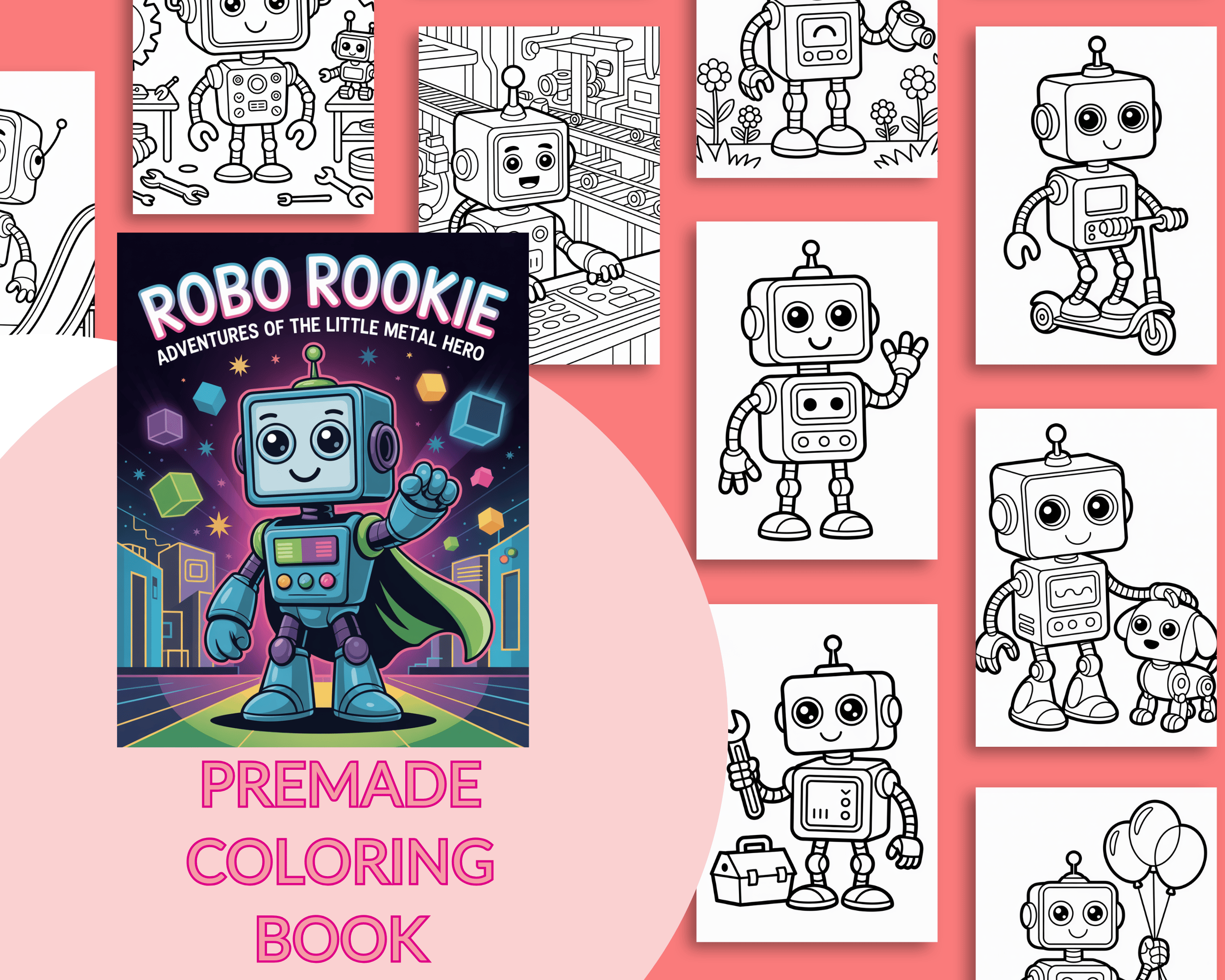 Exclusive Premade Coloring Book - Payhip