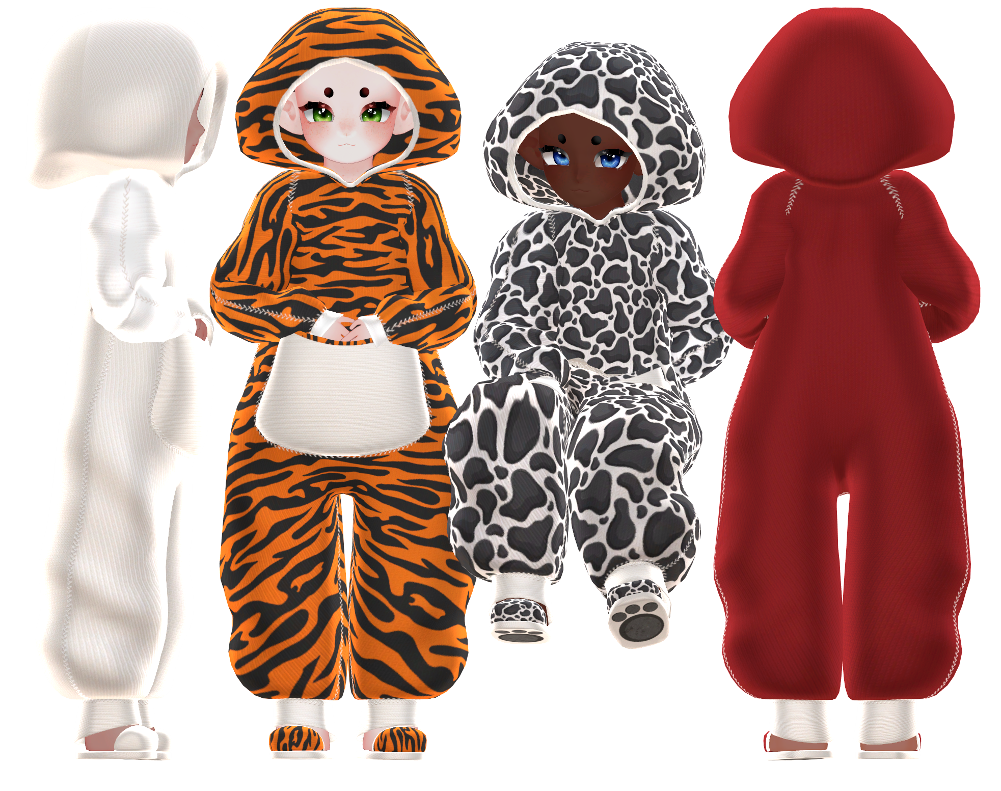 GM's Chibi Base [VRCFT] V3 VrChat Body Base