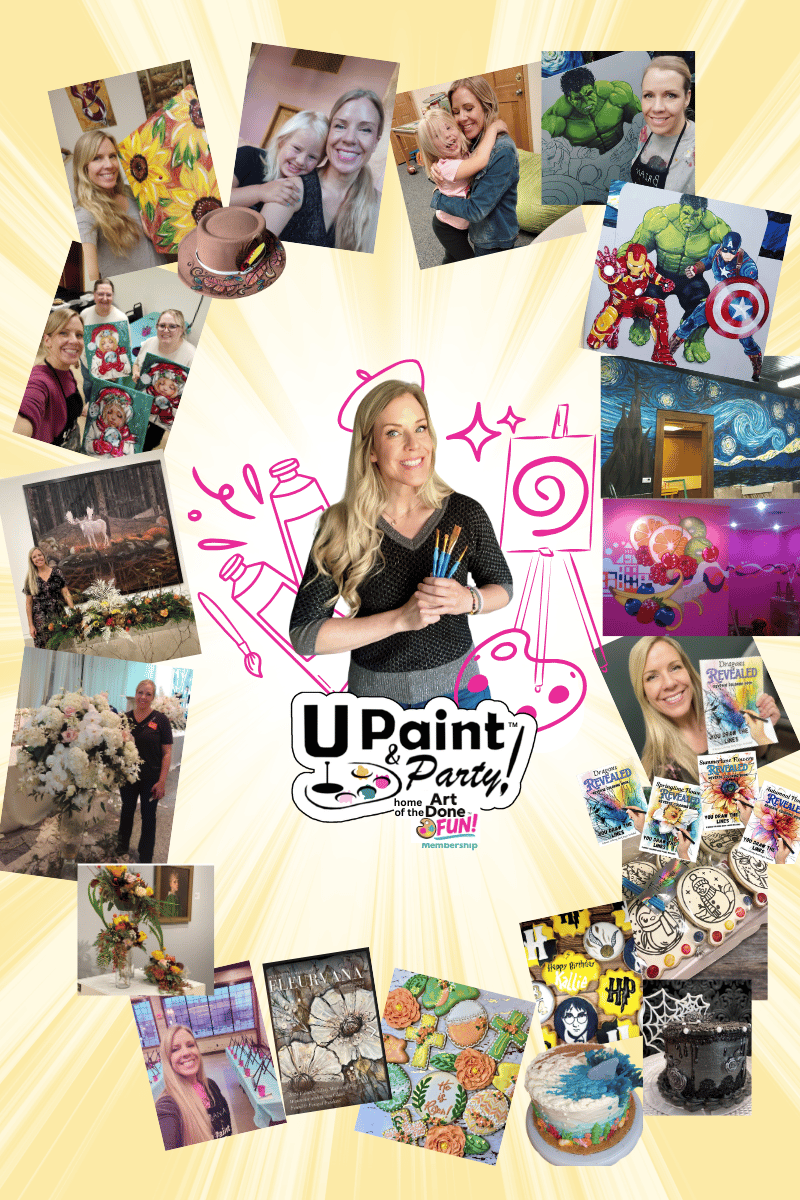 art done fun, u paint, membership, Bri LaVonne