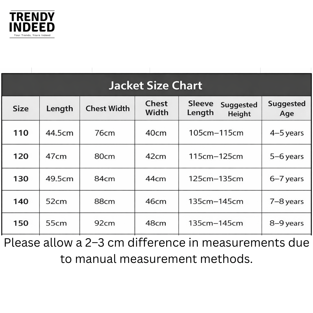 Anime-inspired kids zip jacket with long sleeves