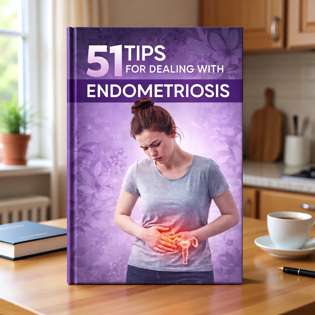 Endometriosis awareness ebook with 51 practical lifestyle tips