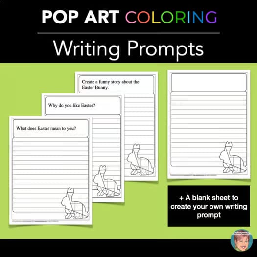 Easter Math Activity | Easter-themed Math Fact Coloring Pages