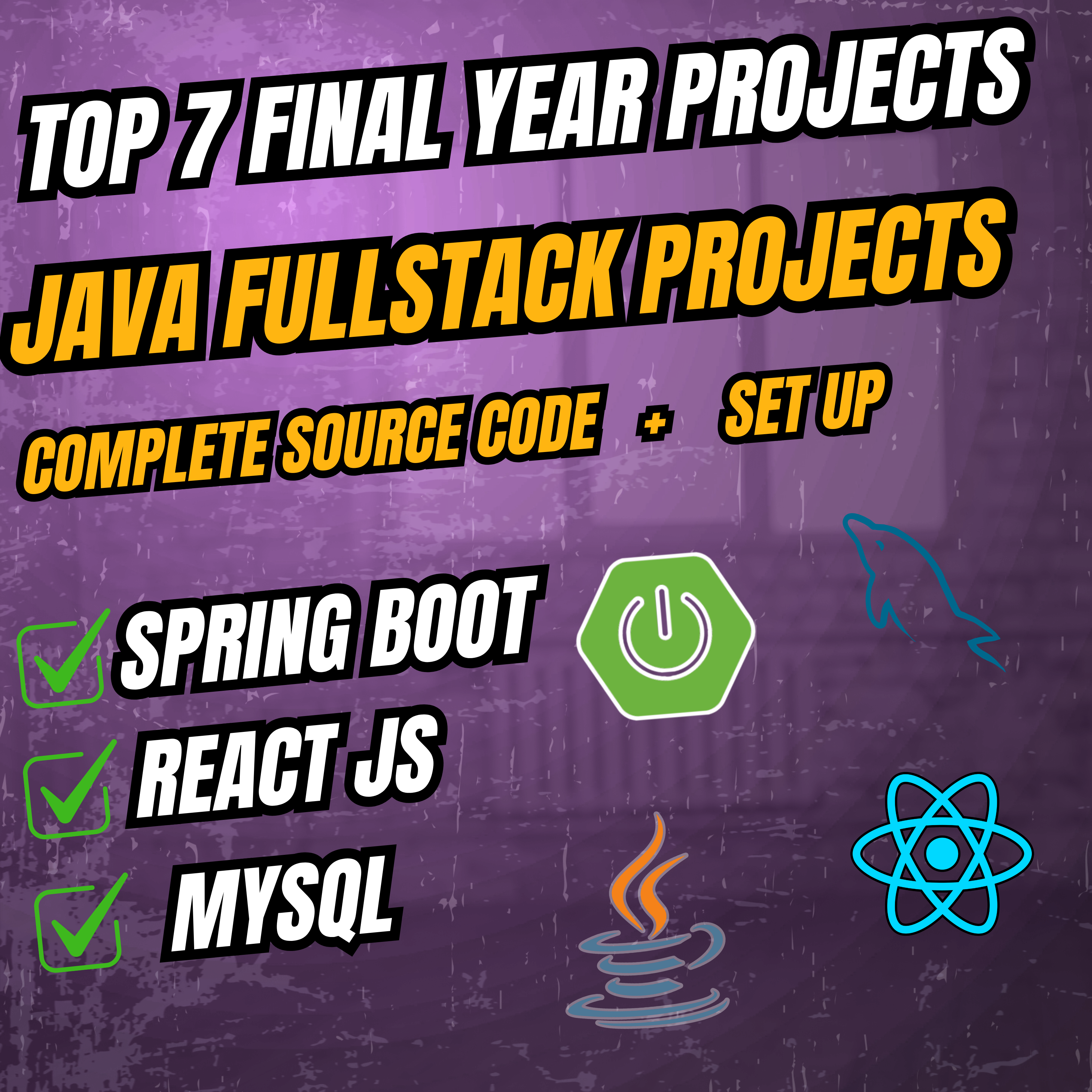 7 Software Bundle developed using Spring Boot React JS MySQL - Payhip