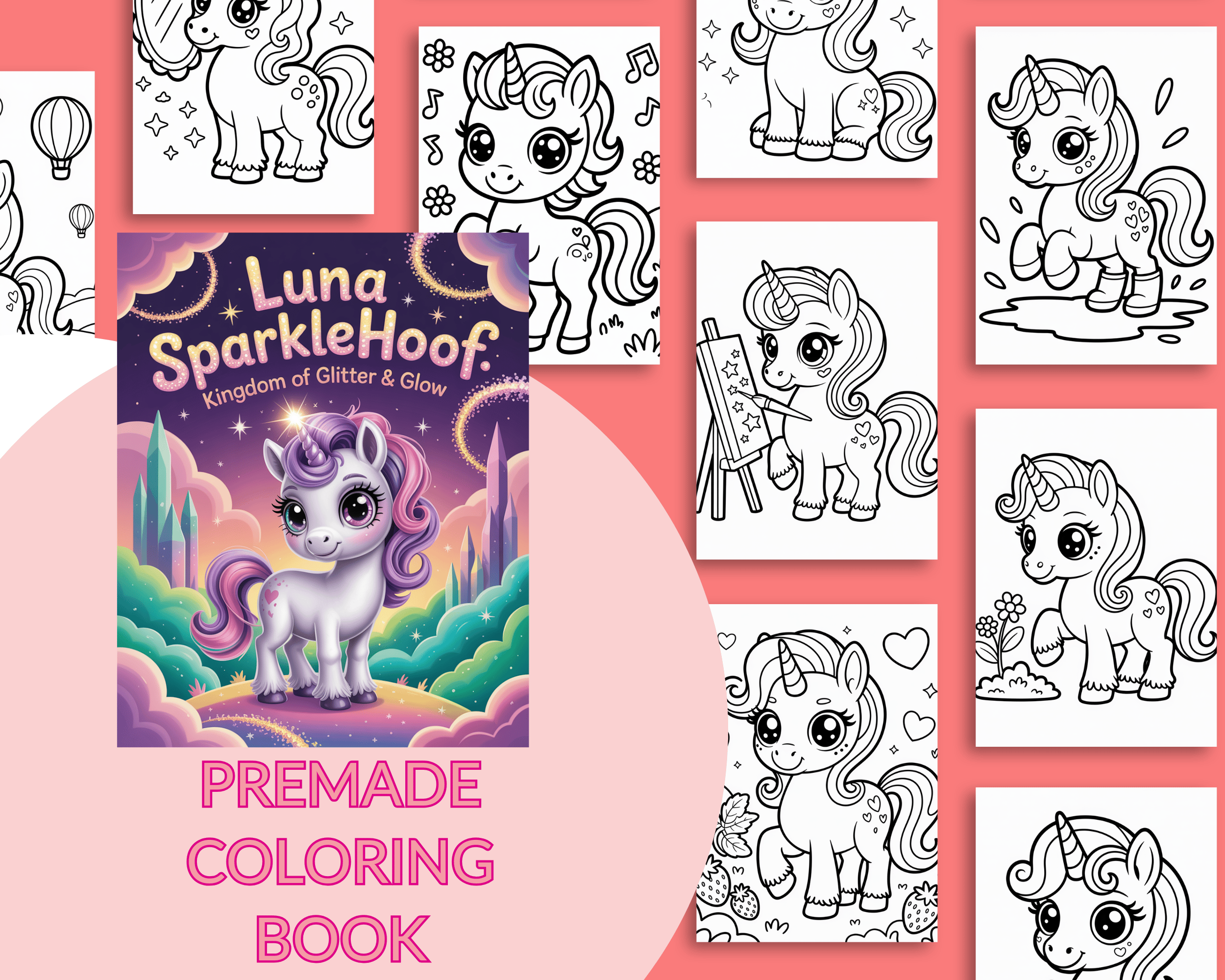 Exclusive Premade Coloring Book - Payhip