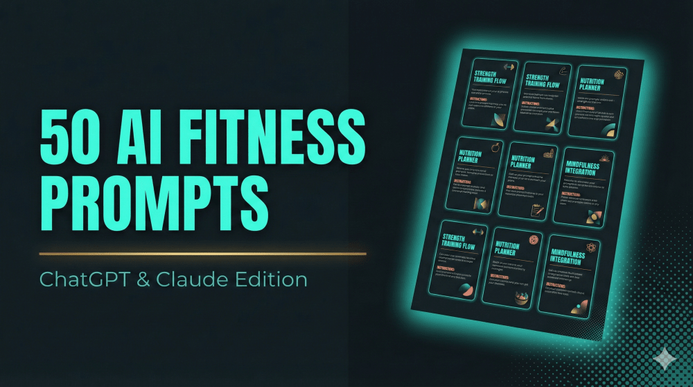 50 AI Fitness Prompt Pack
