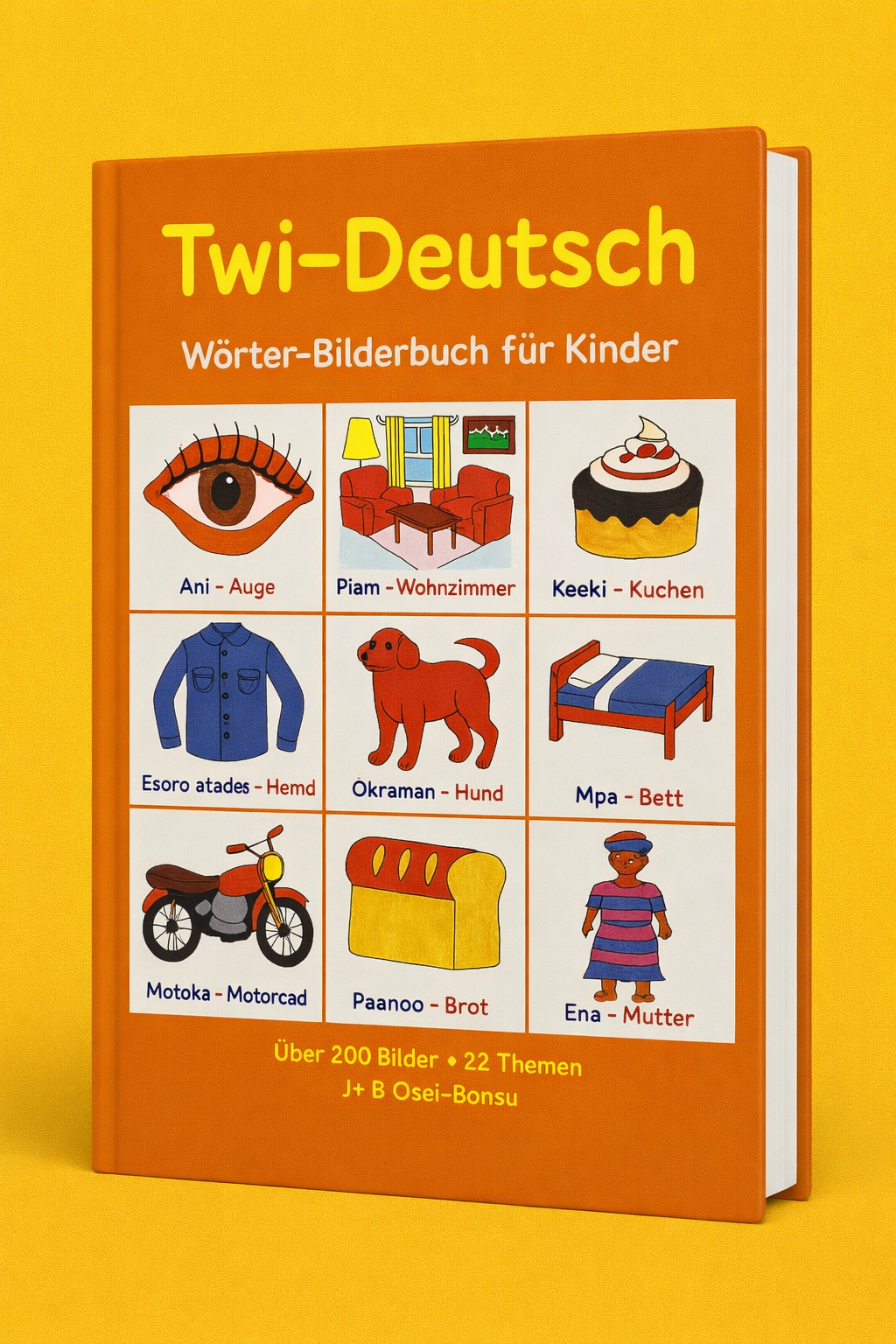 Twi Deutsch Wörter Bilderbuch für Kinder - Twi lernen mit Bildern