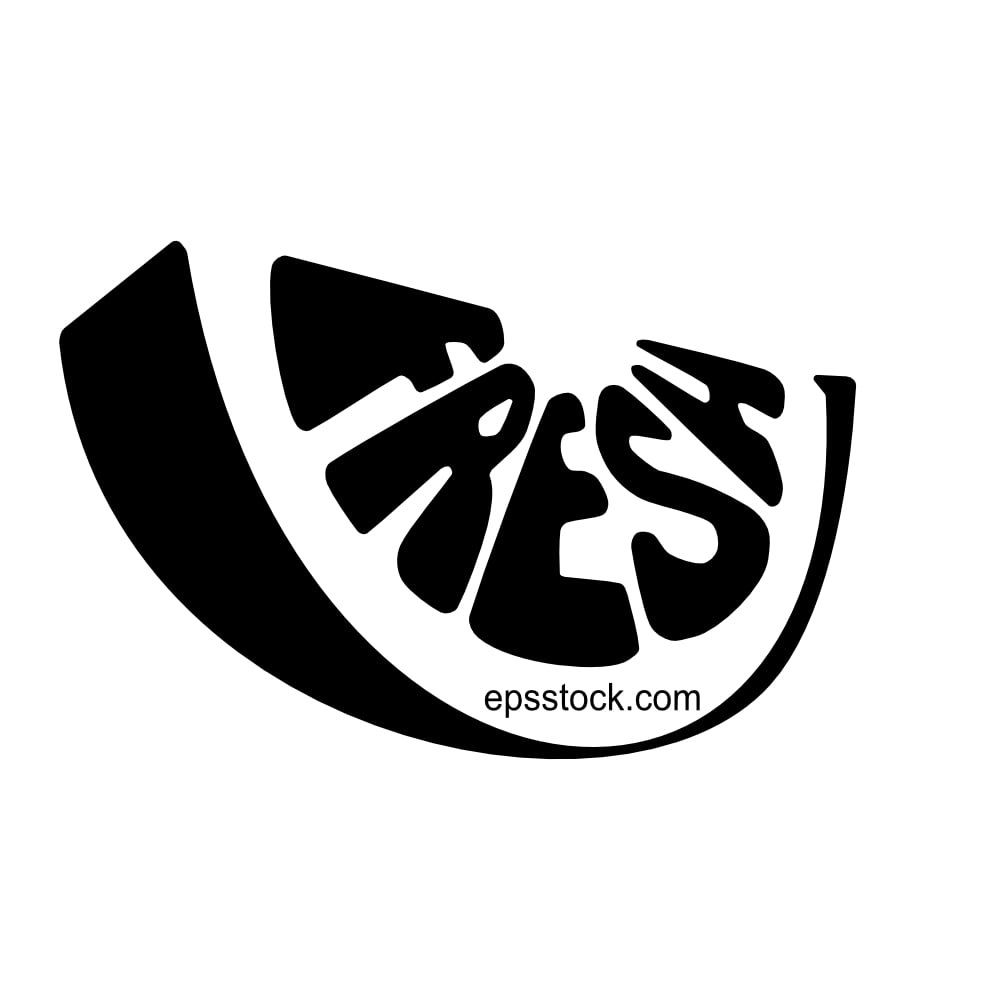 word fresh, inscription