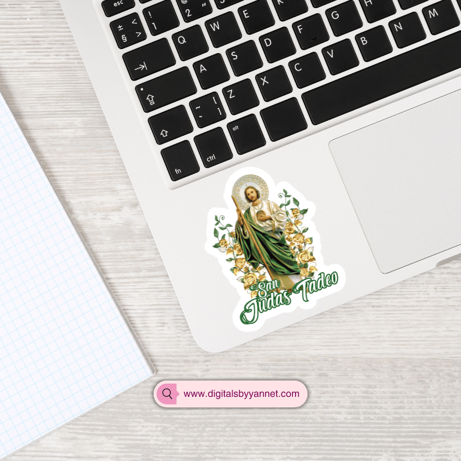 San Judas Tadeo Digital Download | Religious PNG for Sublimation & DTF