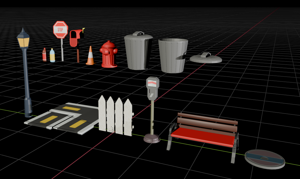 Roblox Stylized Environment Pack – Modular Buildings Assets