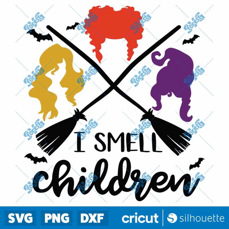 I Smell Children SVG - Hocus Pocus Halloween Cut File for Cricut & Silhouette