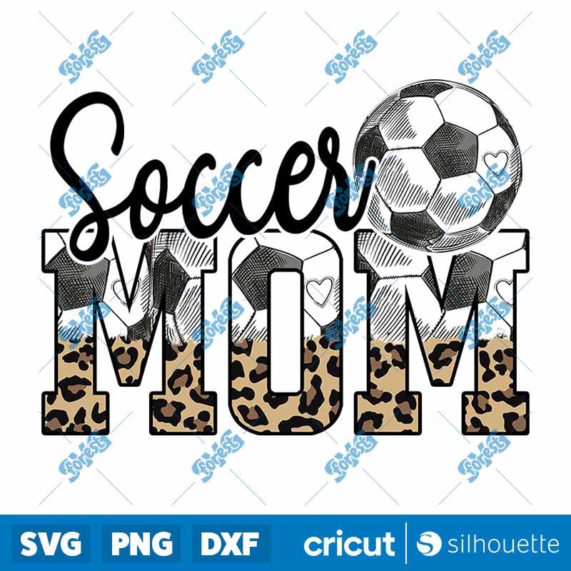 Soccer Mom PNG - Gameday Sports Sublimation Design for Shirts