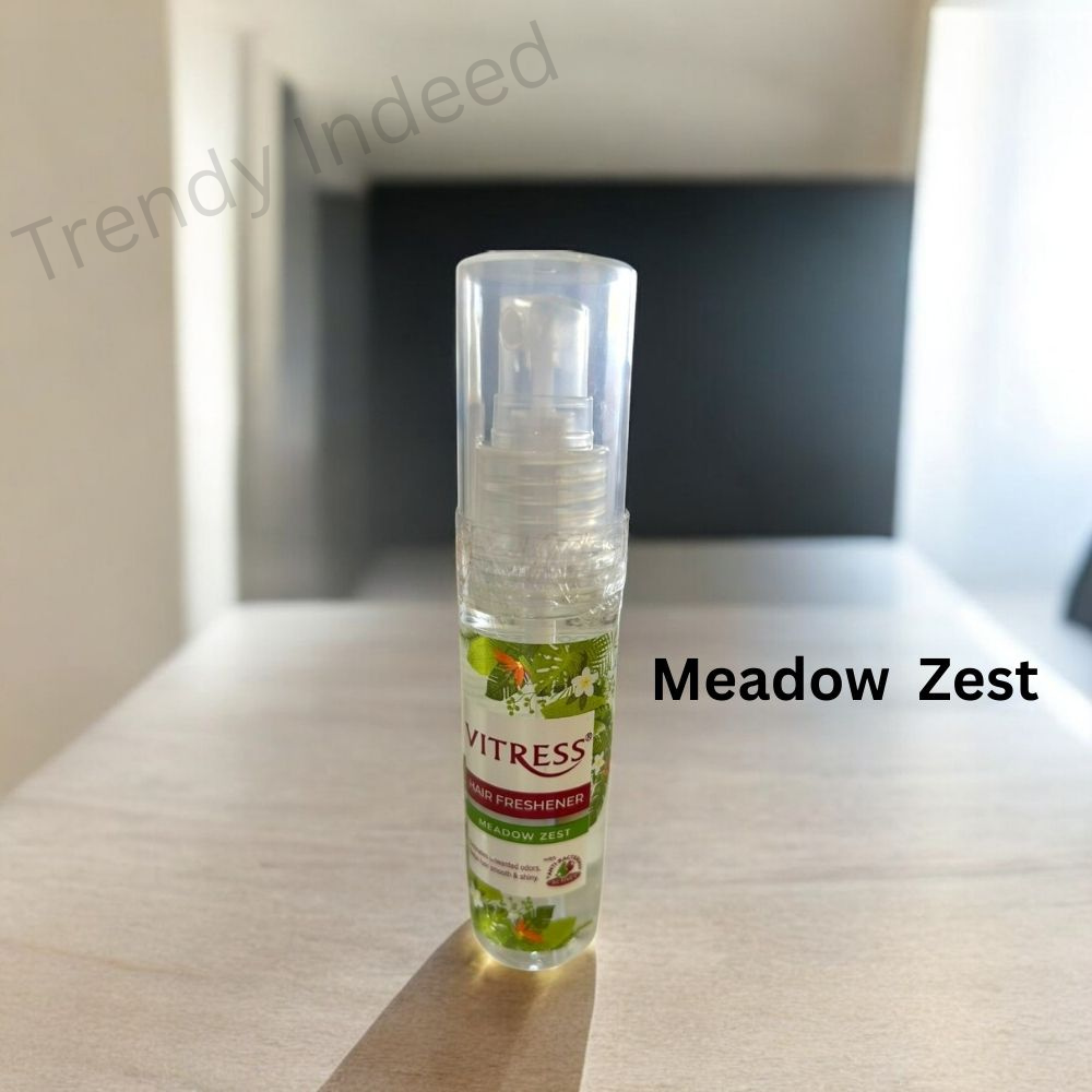 Vitress meadow zest hair freshener spray light hair scent