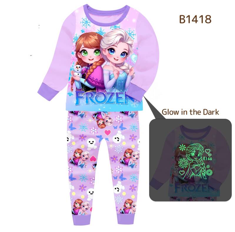 Kids fun character style pajamas comfortable bedtime outfit