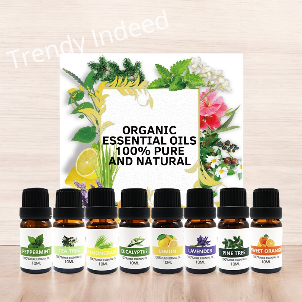 Essential oil gift set 10ml natural aromatherapy oils collection