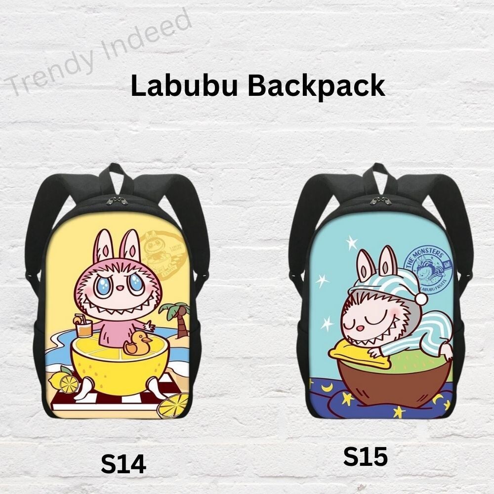 Cartoon style primary school backpack for boys and girls