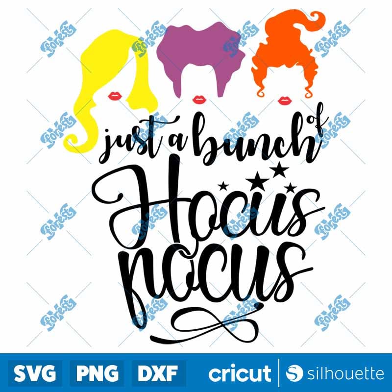 Hocus Pocus Halloween SVG - Horror Boo Spooky Cut Files for Cricut