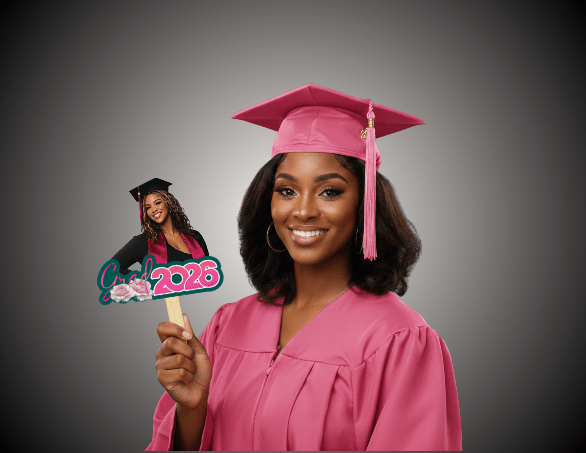 Pink Floral Graduation Bundle - Payhip