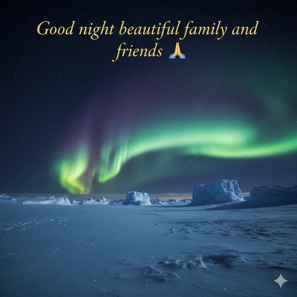 A breathtaking peaceful good night scene in Antarctica - Payhip
