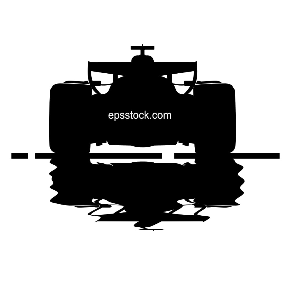 Formula 1 on a rainy day