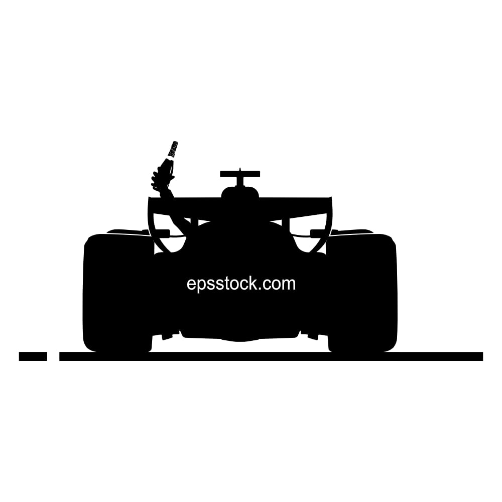 Formula 1 winner symbol