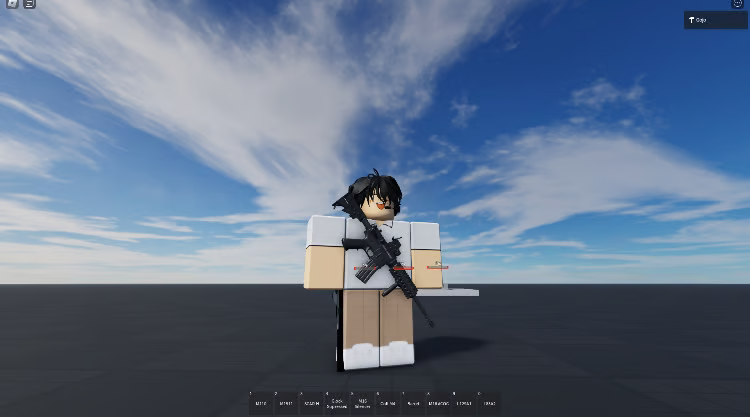 FPS gun framework with custom UI Roblox