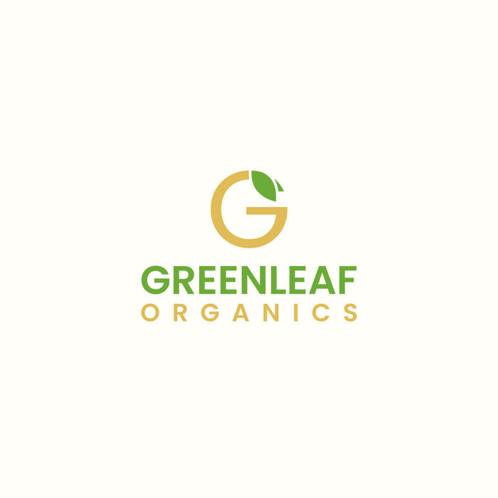GreenLeaf Organics Logo | Nature Logo | Organic Logo | G Logo