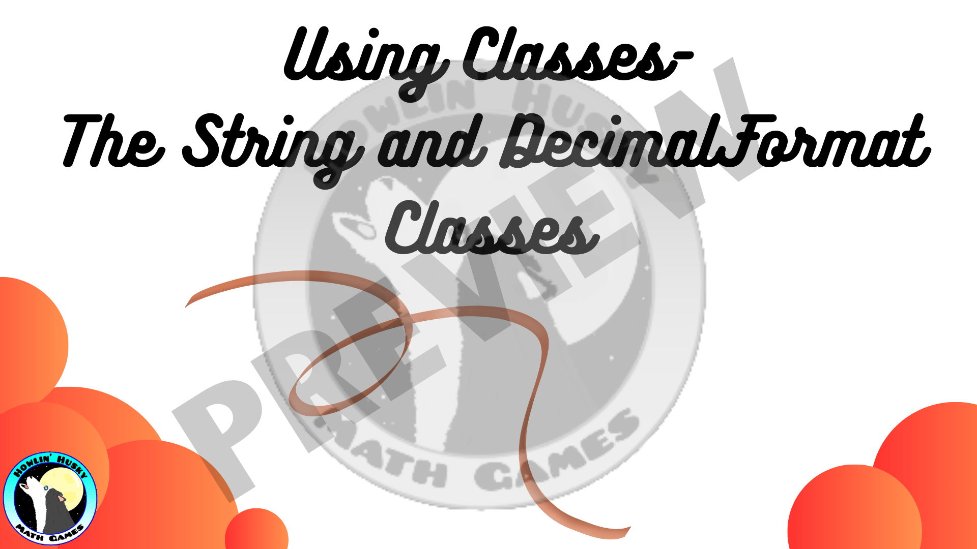 Java Programming Lesson 4– String Manipulation & DecimalFormat | AP CSA ...