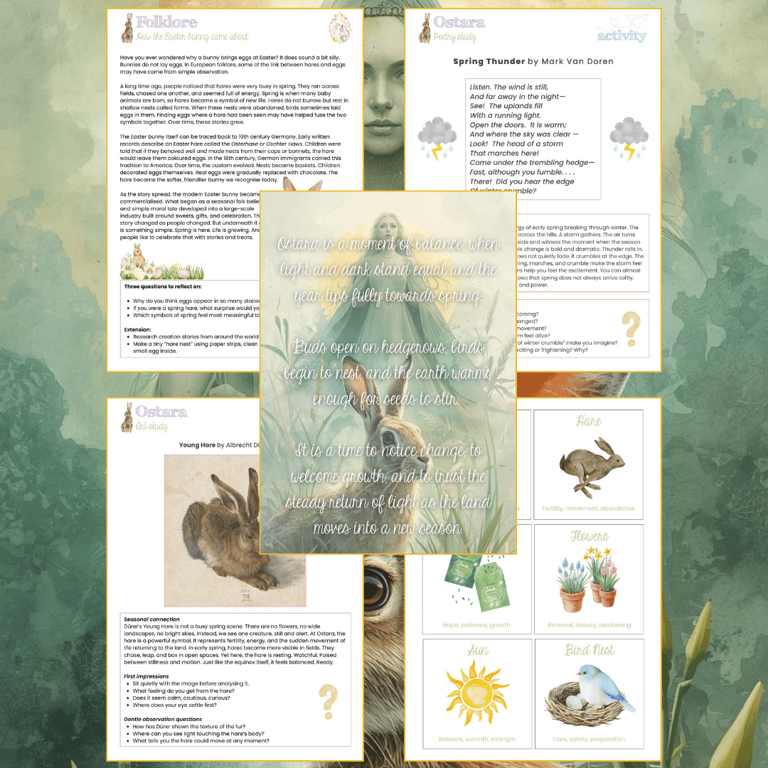Pagan Easter | crafts and activities for Ostara for kids