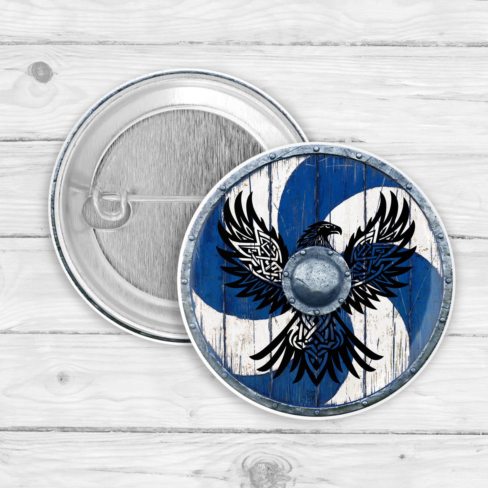 Shield Button Pin or Magnet - Payhip