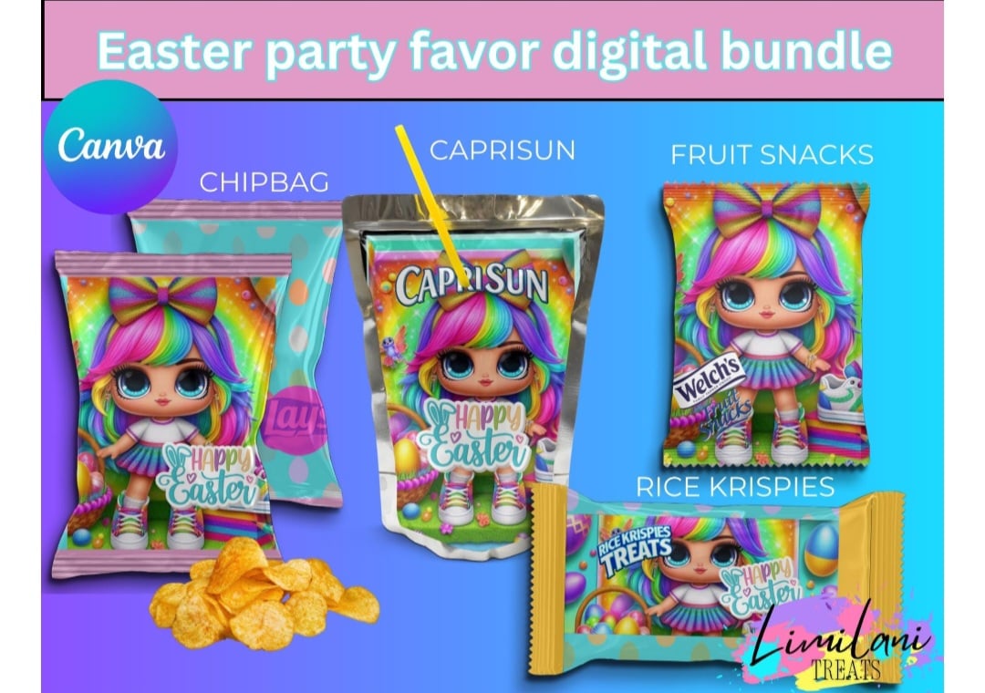 Easter party favor bundle - Payhip