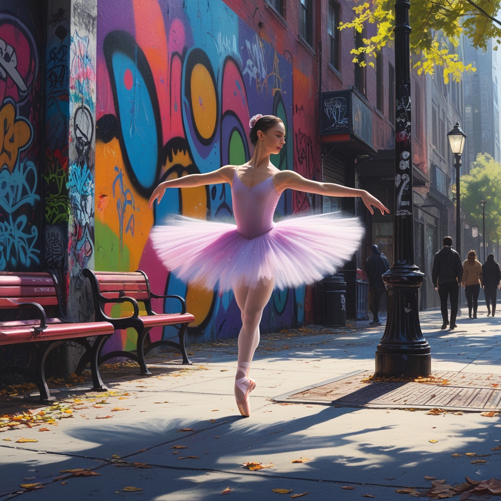 A graceful ballet dancer - Payhip