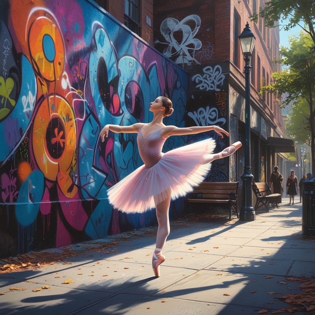 A graceful ballet dancer - Payhip